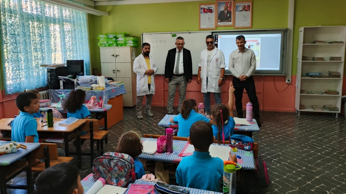 İLÇE MİLLİ EĞİTİM MÜDÜRÜMÜZ OKULUMUZU ZİYARET ETTİLER